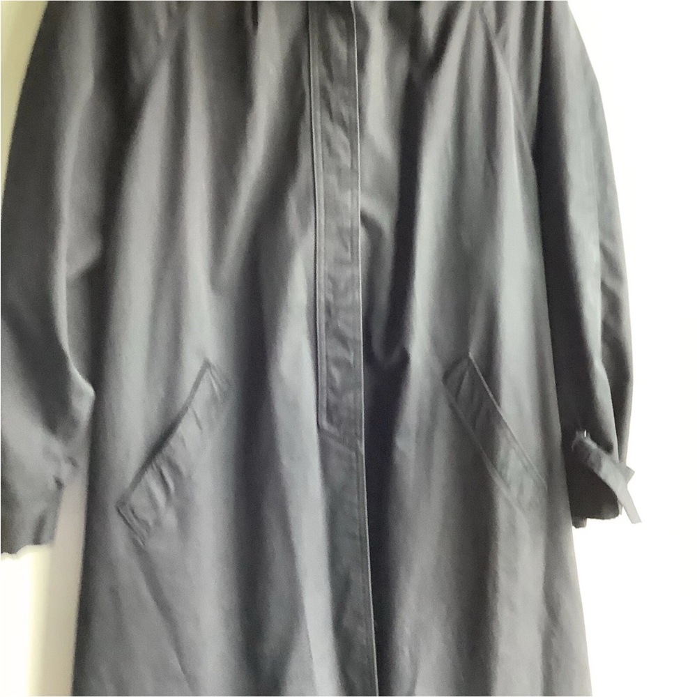 Classic Black Women's Trench Coat - Picture 5 of 5
